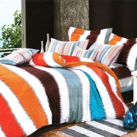 Blancho Bedding - [Irish Spring] Luxury 5PC Comforter Set Combo 300GSM (Queen Size)