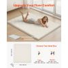 Japanese Tatami Mat, Queen Size Foldable Japanese Tatami Mattress, Futon Mattress with Storage Bag & Fastener, 9-Layer Floor Mat for Dormitory