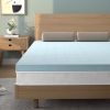 4 Inch Gel Injection Memory Foam Mattress Top Ventilated Mattress Double Bed